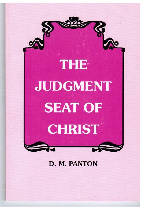 The Judgment of Christ