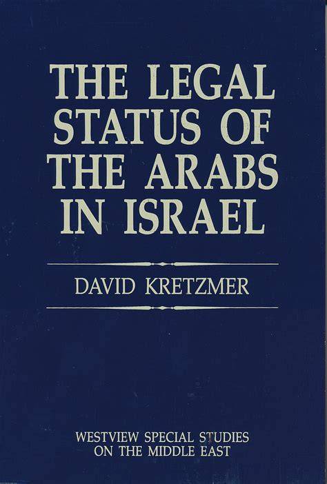 The Legal Status Of The Arabs In Israel