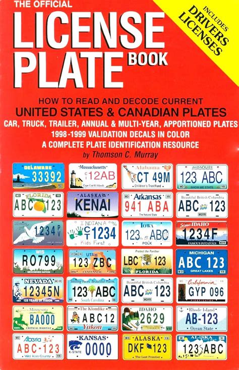 The License Plate Book