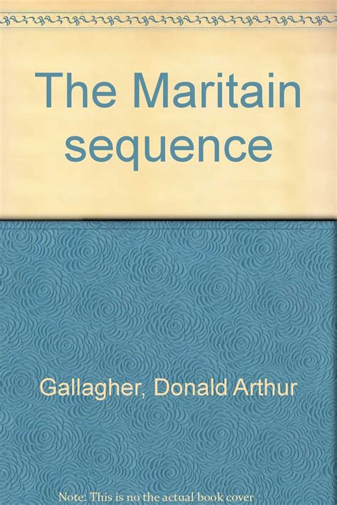 The Maritain sequence