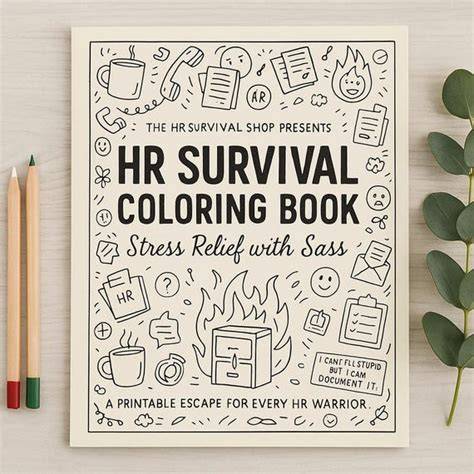 The Meeting Survival Coloring Book