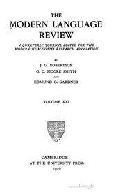 The Modern Language Review, July 1987, Volume 82, Part 3