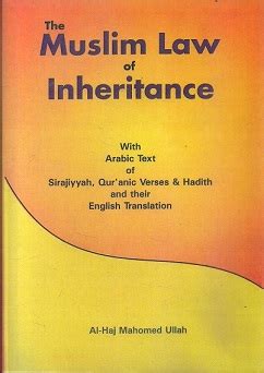 The Muslim Law of Inheritance