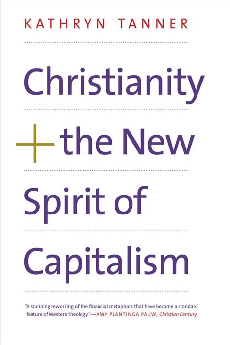 The New Spirit of Capitalism