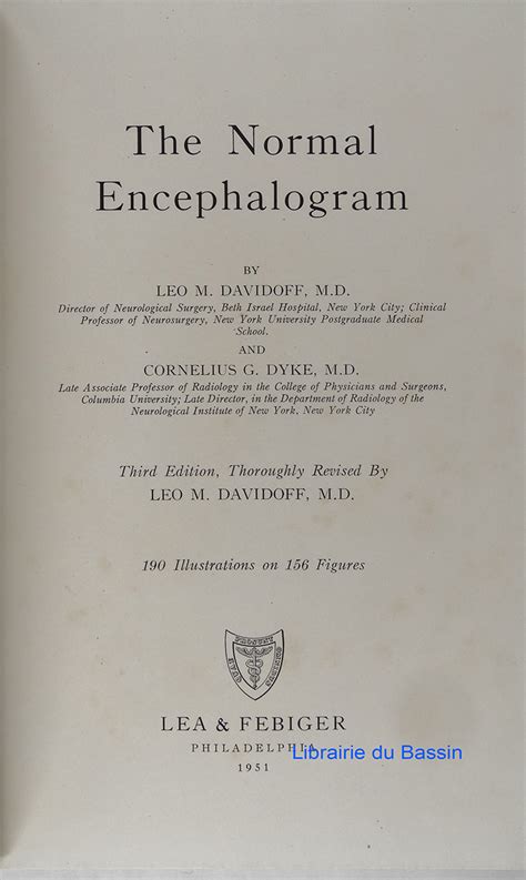 The Normal Encephalogram.