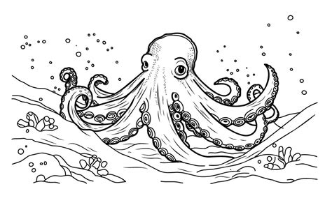 The Octopus Coloring Book