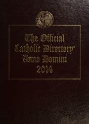 The Official Catholic Directory 2014