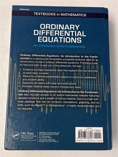 The Ordinary Differential Equations Project
