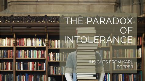 The Paradox of Intolerance
