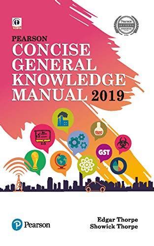 The Pearson Concise General Knowledge Manual