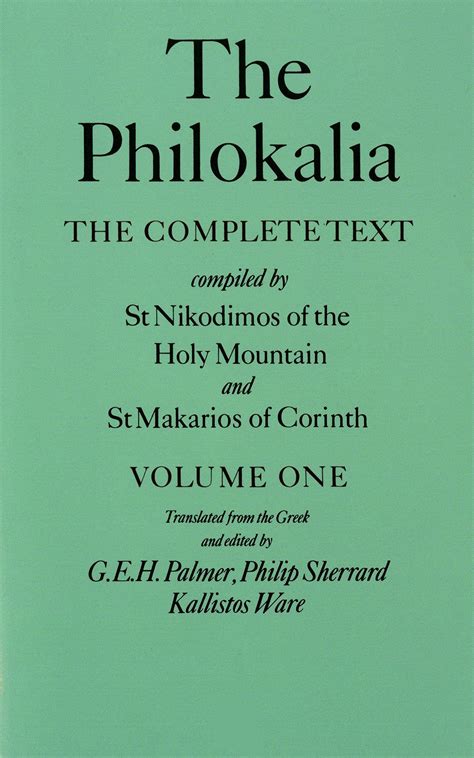 The Philokalia