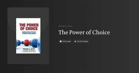 The Power of Choice