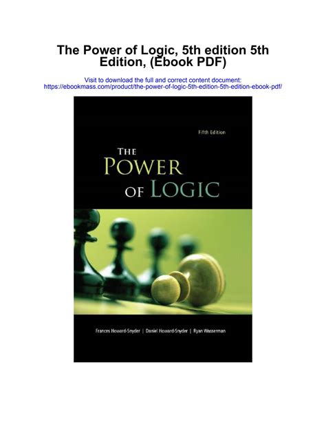 The Power of Logic