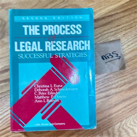 The Process of Legal Research