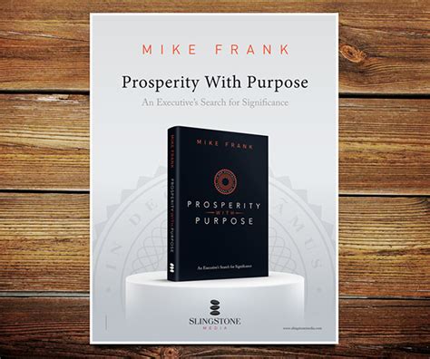 The Purpose of Prosperity