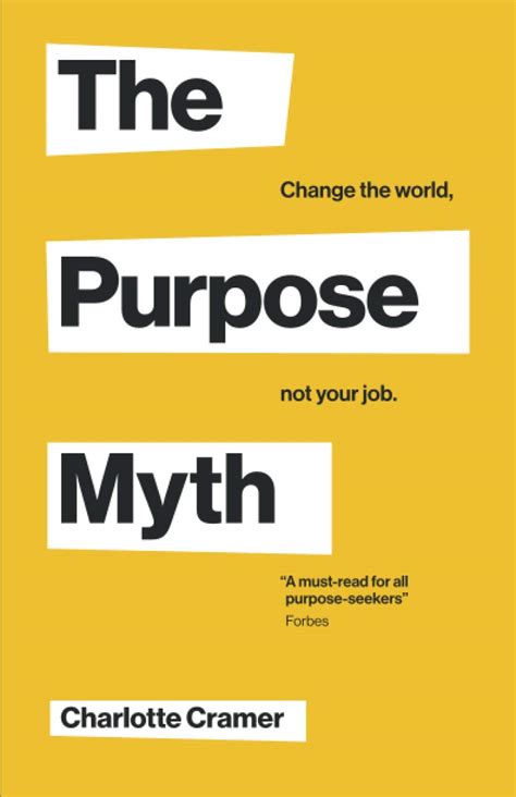 The Purpose of Purpose