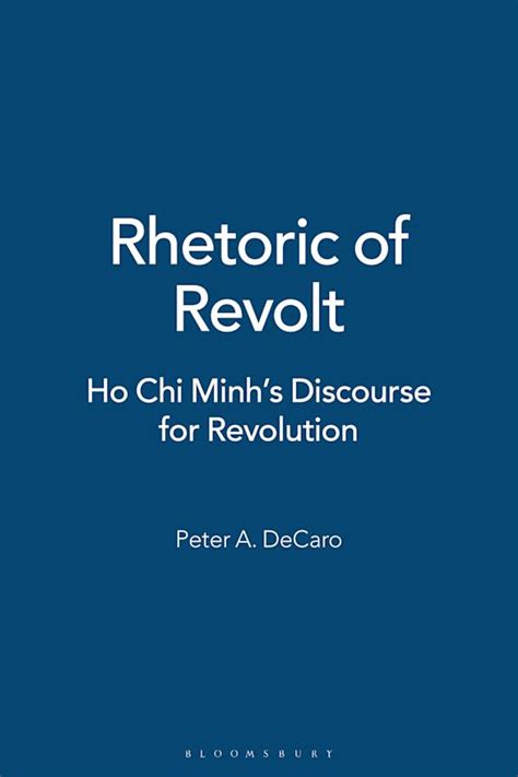 The Rhetoric of Revolt