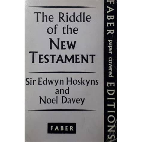 The Riddle Of The New Testament