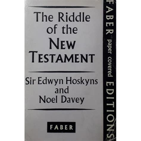 The Riddle of the New Testament