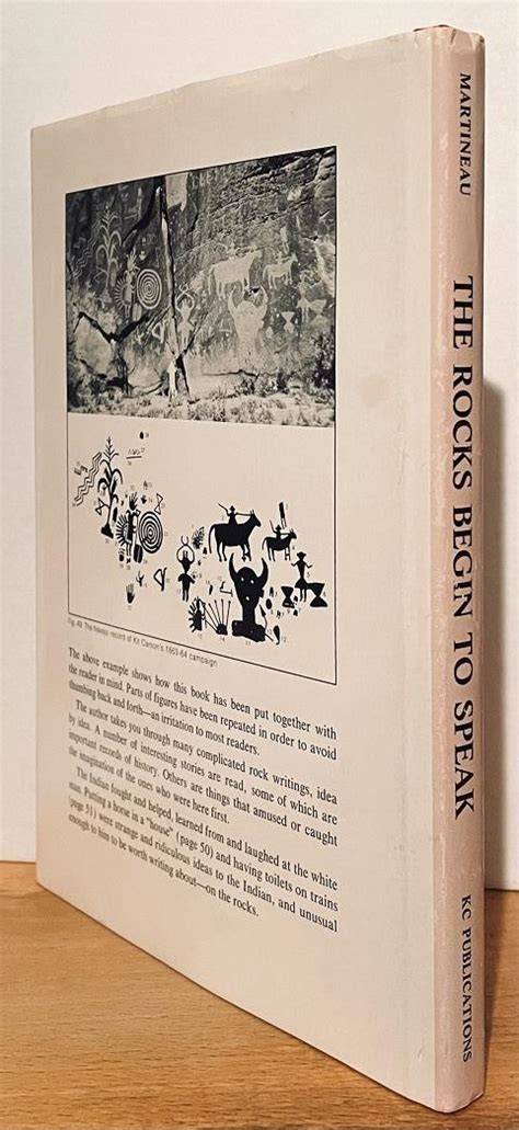 The Rocks Begin To Speak First Edition Hardcover