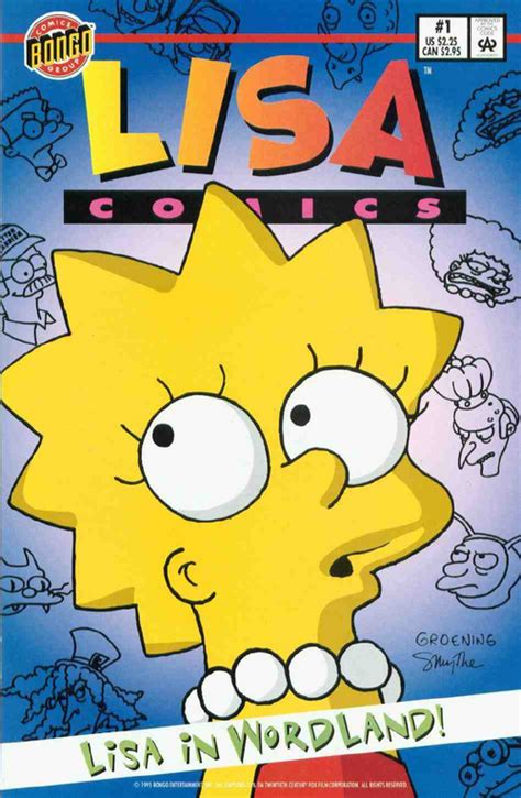 The Simpsons  Lisa Comics