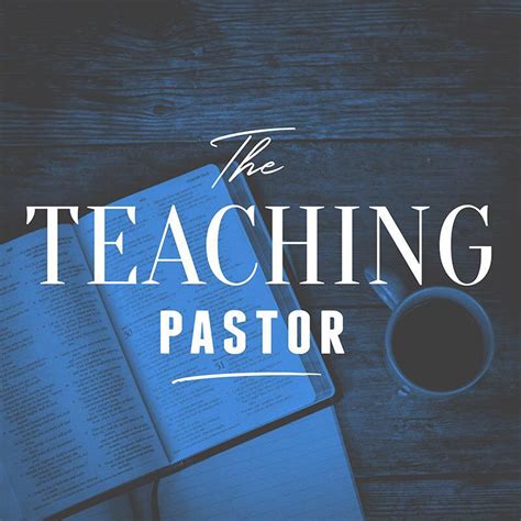 The Teaching Pastor