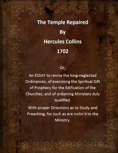 The Temple Repaired