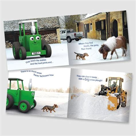 The Tractor Team Gets a Snow Day