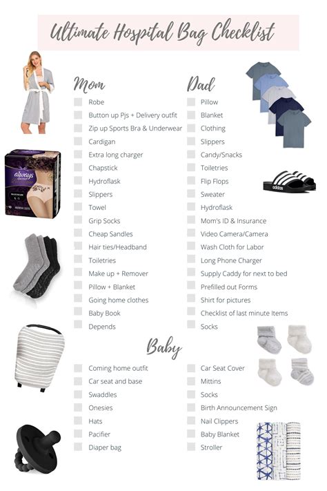 The Ultimate Hospital Bag & Birth Preparation Guide