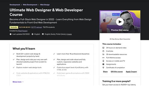 The Ultimate Web Development Course [udemy]