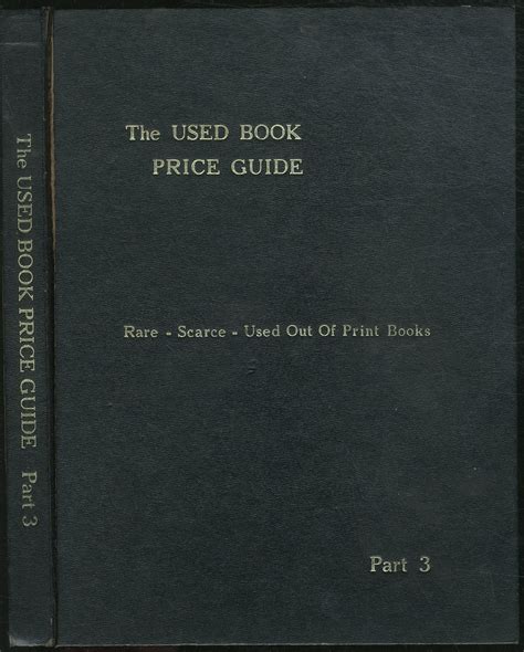 The Used Book Price Guide ... Part 3