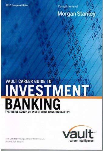 The Vault Private Equity Career Guide, European Edition