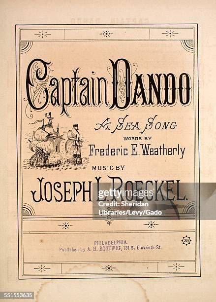 The Vision at Sea ... Song written by F. E. Weatherly