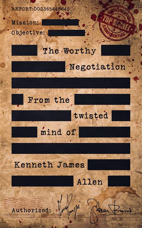 The Worthy Negotiation