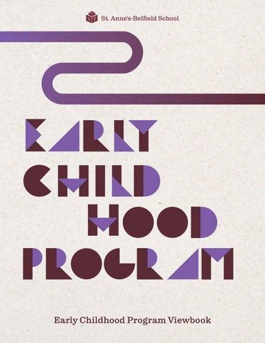 The early childhood program study