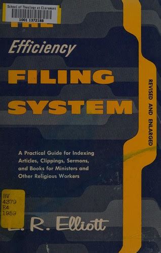 The efficiency filing system