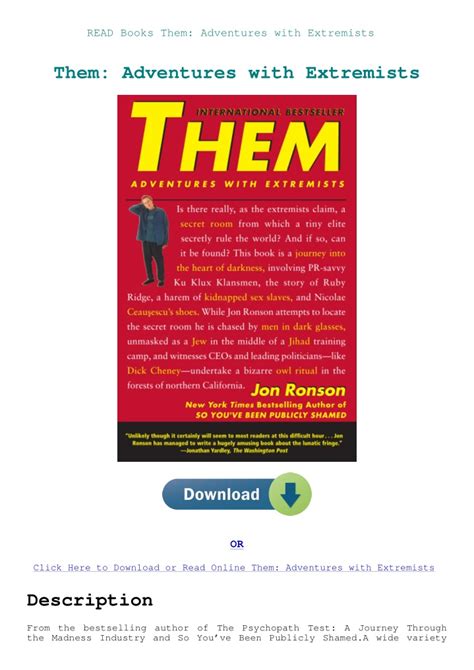Them: Adventures with Extremists