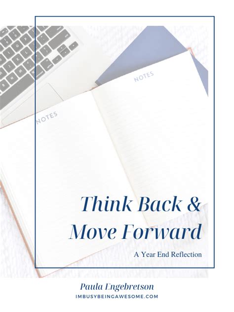Think Back to Move Forward