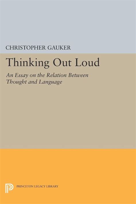 Thinking out Loud