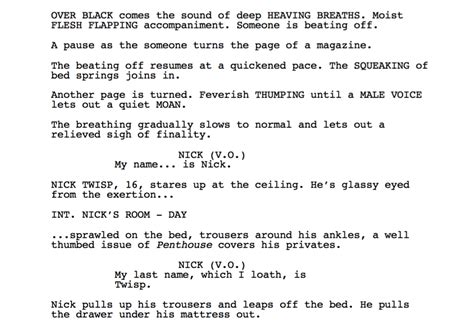 Three Movie Scripts