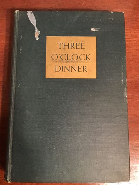 Three O'Clock Dinner