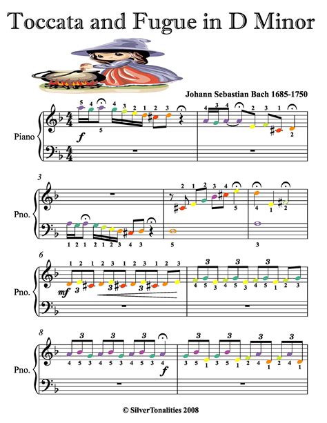 Toccata ... For the piano