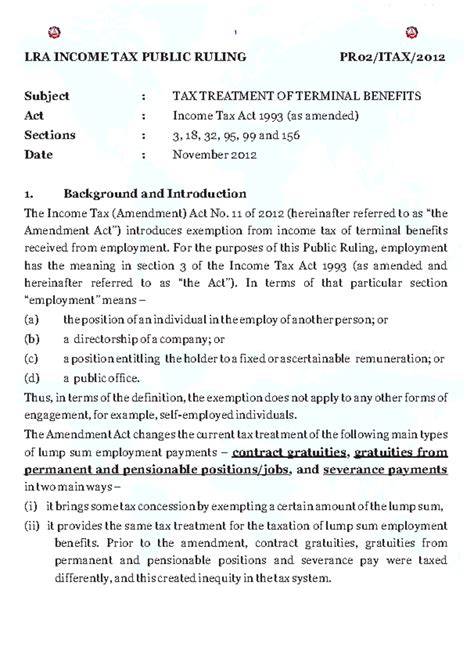 Top 100 Income Tax Ruling of 2012