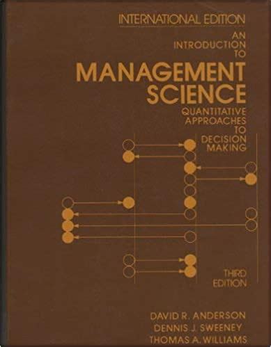 Topics in Management Science, 3rd Edition