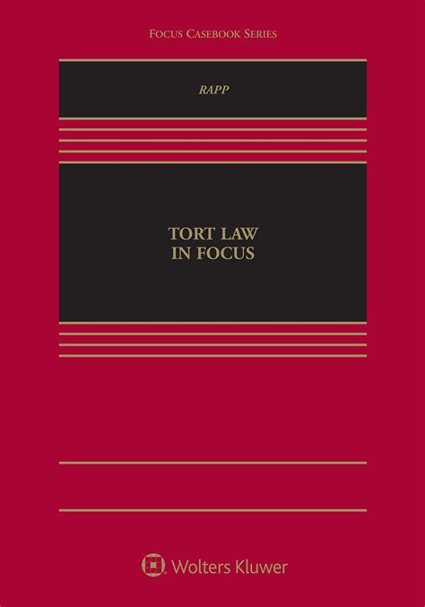 Tort and Tort Casebook.