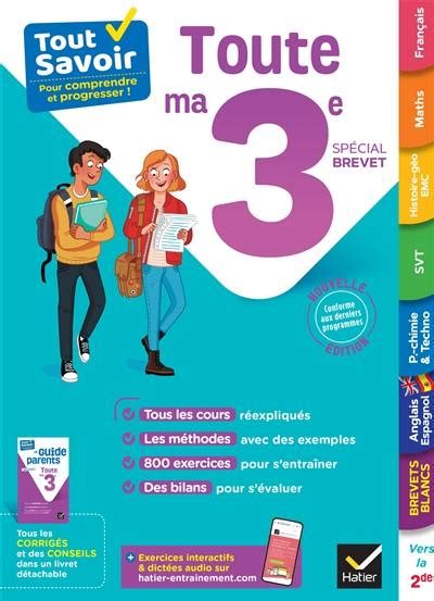 Toute ma 3e : Programmes 2012