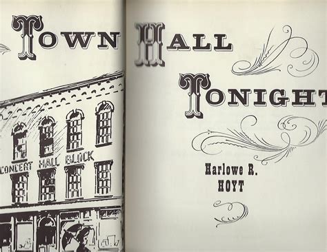 Town Hall Tonight