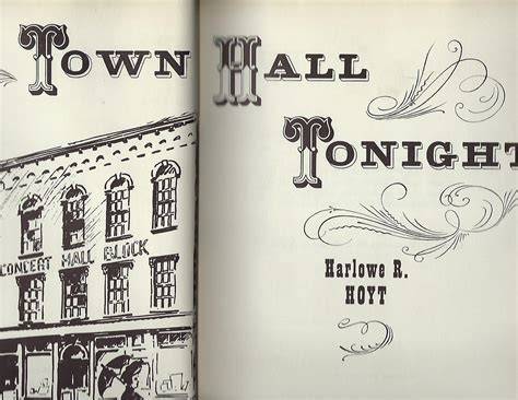 Town Hall tonight