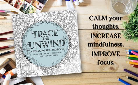 Trace & Unwind: Line Tracing Coloring Book