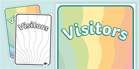 Training Manual for Visitors; v.1